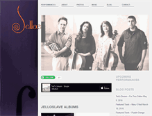 Tablet Screenshot of jelloslavemusic.com